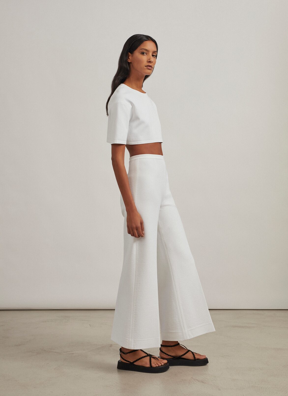 Trousers ALAÏA WHITE TROUSERS